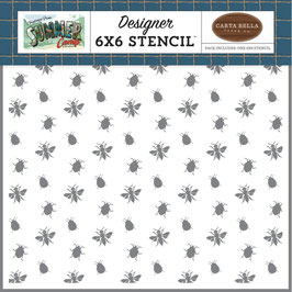 Carta Bella Stencil - Summer Camp "Nature Bugs"