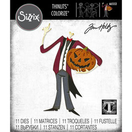 Sizzix by Tim Holtz Thinlits Colorize - Pumpkinhead