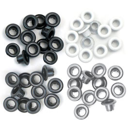 Crop-A-Dile Eyelets - Ösen klein Grau