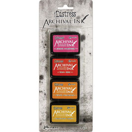 Distress® Archival Ink Mini Stempelkissen & Nachfüller - Set #1