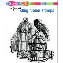 Stampendous! Stempel-Uncaged Raven