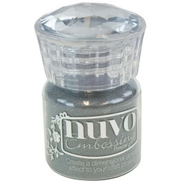 Nuvo Embossing Pulver - Classic Silver