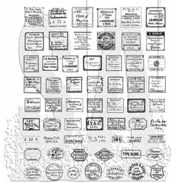 Stampers Anonymous by Tim Holtz Stempel CMS493 "Curator"