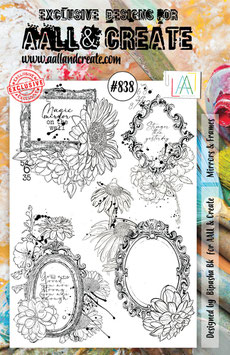 Aall and Create Stamp Set - Mirrors & Frames #838