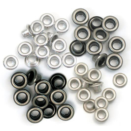 Crop-A-Dile Eyelets - Ösen klein Cool Metal