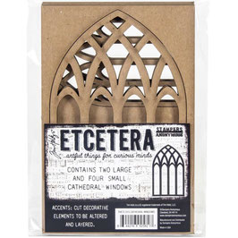 Tim Holtz® Etcetera Cathedral Windows THETC015