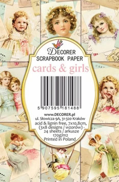 Decorer Karten - Cards & Girls M148