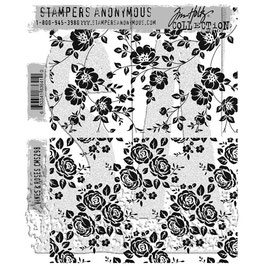 Stampers Anonymous by Tim Holtz Stempel CMS298 "Vines & Roses"