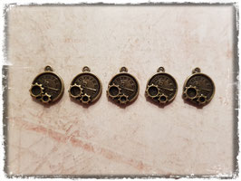 Metall Charms Pack "Bronce"