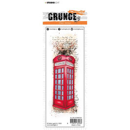 Studio Light Stempel - Grunge "Telephone Booth"