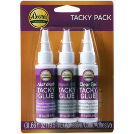 Tacky Glue Original - Bastelkleber Mini 3er Variety Pack