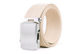 Stoffgürtel 160cm XXL Gesamtlänge 4cm breit beige