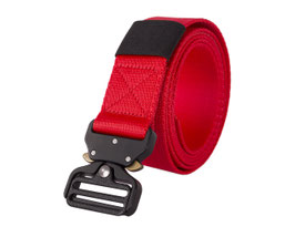 Heavy Duty Gürtel 4cm Schwerlast Militär Rot Längen 120cm bis 180cm