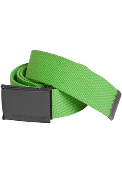 Urban Classics Stoffgürtel Canvas Belt limegreen