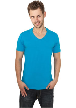 Urban Classics V-Neck Shirt türkis