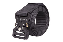 Heavy Duty Gürtel 4cm Schwerlast Militär Schwarz Längen 120cm bis 180cm