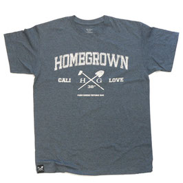 Home Grown College T-Shirt blau