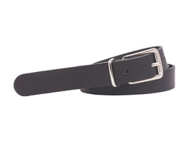 Echt Ledergürtel für Damen Made in Germany Leder Gürtel schwarz 2cm breit und verschiedenen Längen