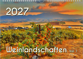 Der Weinkalender „Weinlandschaften Vol. 1“ 2027, DIN A3
