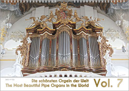 Orgelkalender „Die schönsten Orgeln der Welt Vol. 7“, DIN A3