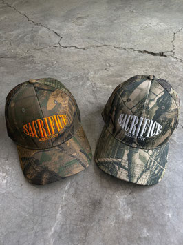 Oval Logo Oak Camo Trucker Hat