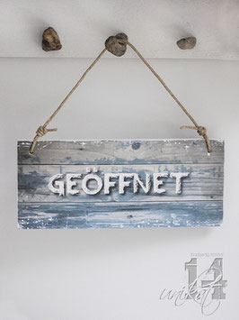 Shabby Chic Schild - "Geschäft 1"