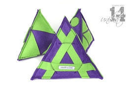 Schnüffelpyramide - Kreativ Pyramide aus robustem Filzstoff