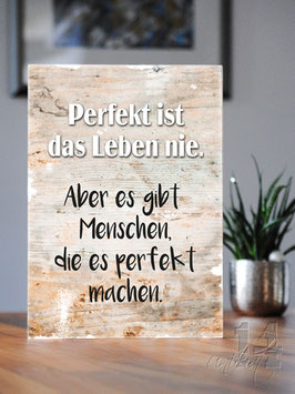 Shabby Chic Schild - "Freunde 10"