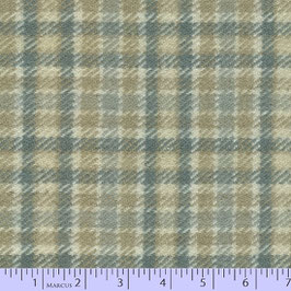 U076-0140 PRIMO PLAID FLANNEL CONCRETE CUADROS PEQUEÑOS VERDE CLARO