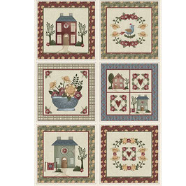 HH012 HOME SWEET HOME PANEL 6 BLOQUES