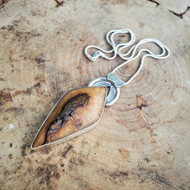 PENDENTIF TALISMAN ARGENT/FRENE OLIVIER #2