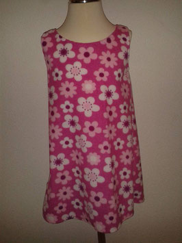 Fleece Kleid Blume