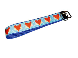 Schlüsselband Fuchs / blau