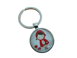 Schlüsselanhänger Rotkäppchen