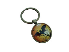 Schlüsselanhänger Fledermaus