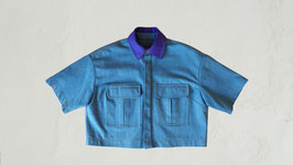 Columbia Blue Boxy Shirt