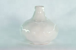 Vase "edle Delle", weiss