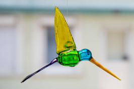 Kolibris aus Glas - mittelgroß, aus Mexiko
