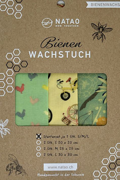 Bienenwachstuch Starterset Velo