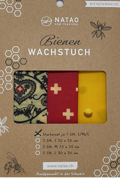 Bienenwachstuch Starterset Swiss-Edition 01