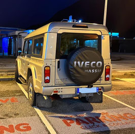 Cache roue de secours pour Iveco Massif