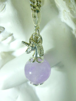 Einhorn und Amethyst