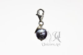 Charms  Perle anthrazit