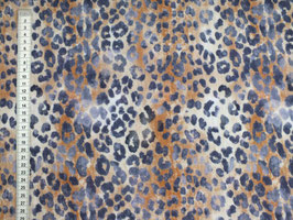 Musselin mit Leoprint