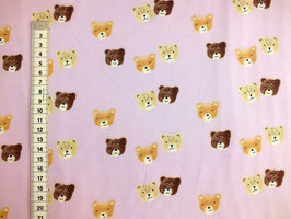 Jerseystoff mit Bären