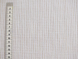 Musselin beige mit braunen Streifen