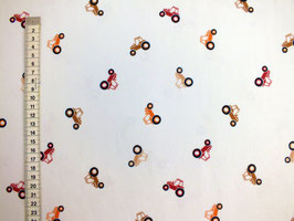 Jerseystoff mit Treckern