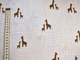 Musselin mit Giraffen