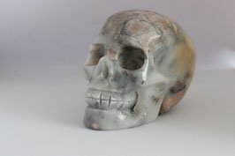 Skull van Cherry blossom agaat