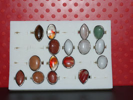 Diverse ovale ringen